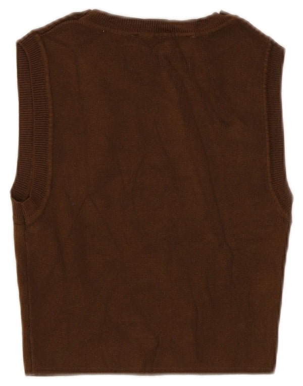 Damski podkoszulek Zara Crop Vest UK 8 Small Brown