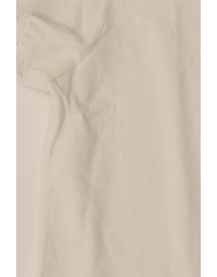 LEVI'S Womens T-Shirt Top UK 12 Medium White Cotton Vintage Levi's and Second-Hand Levi's from Messina Hembry 