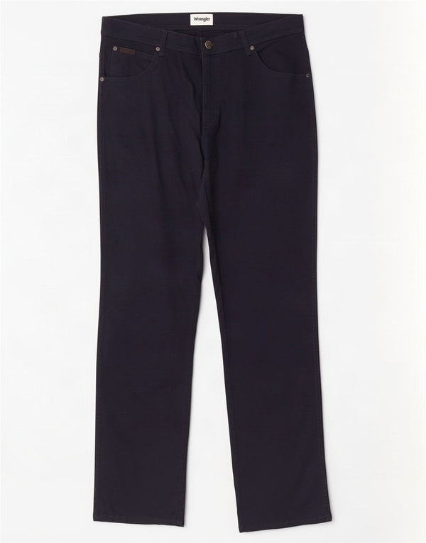 Męskie jeansy Wrangler Texas Straight W36 L32 Granatowe, bawełniane