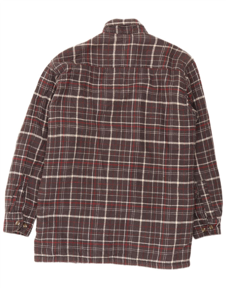 Męska koszula flanelowa Wrangler Lumberjack w średnią szarą kratkę