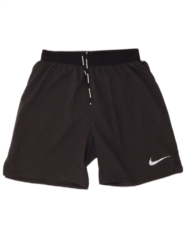 Męskie spodenki sportowe Nike Dri Fit, małe, czarne, poliestrowe