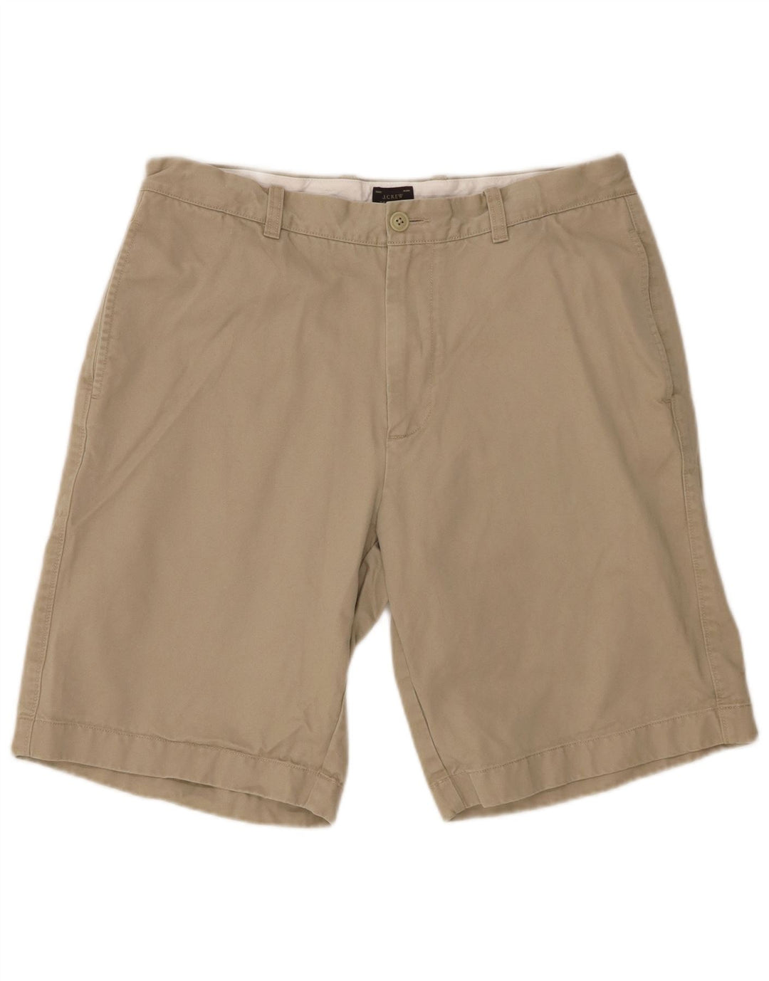 Męskie spodenki Chino J. CREW W35, duże, beżowe, bawełniane