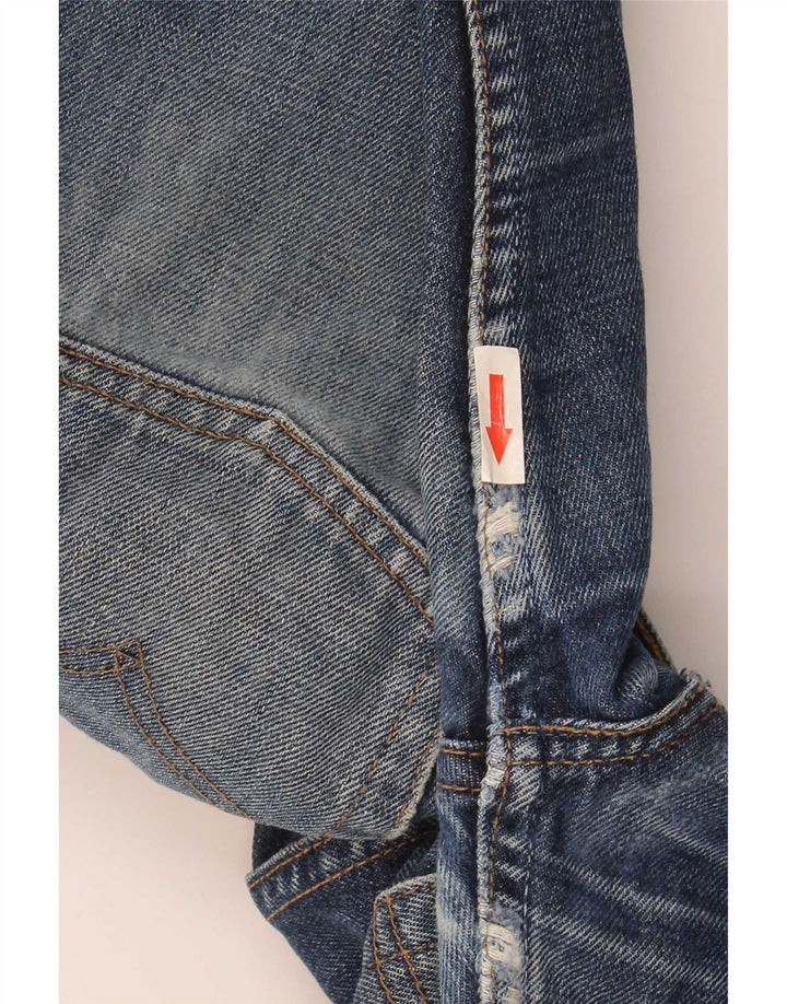 Damskie jeansy Levi's 516 Flared W29 L34 Granatowe
