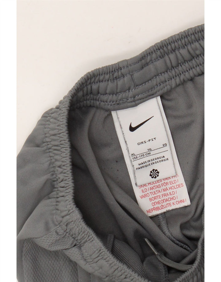 Chłopięce spodnie dresowe Nike Dri Fit 13-14 lat XL, szary, poliester