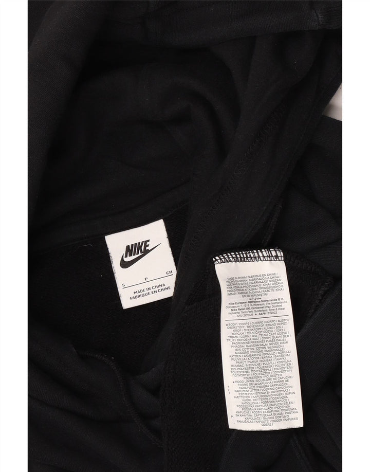 Męski sweter z kapturem Nike, mały, czarny, bawełniany