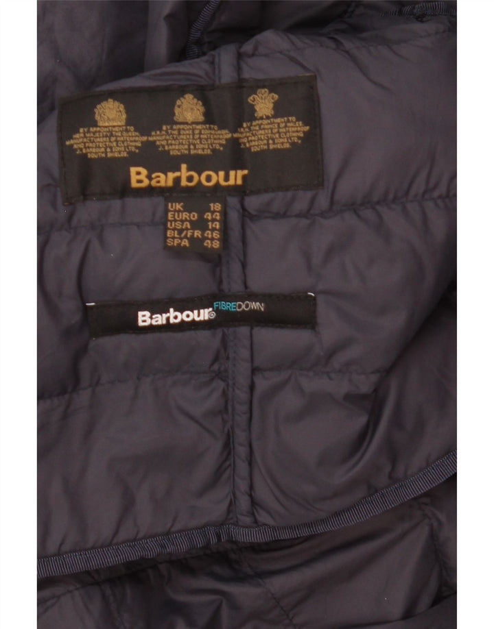 Kurtka damska Barbour Liner Padded Jacket UK 18 XL granatowa