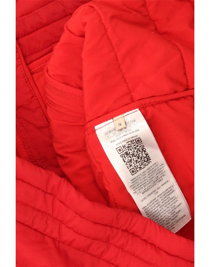 Guess Męska ocieplana kurtka UK 36 Small Red Polyester Sports