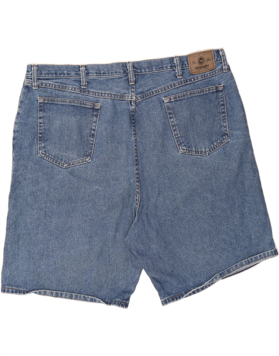WRANGLER Mens Denim Shorts W46 3XL Blue Cotton Vintage Wrangler and Second-Hand Wrangler from Messina Hembry 