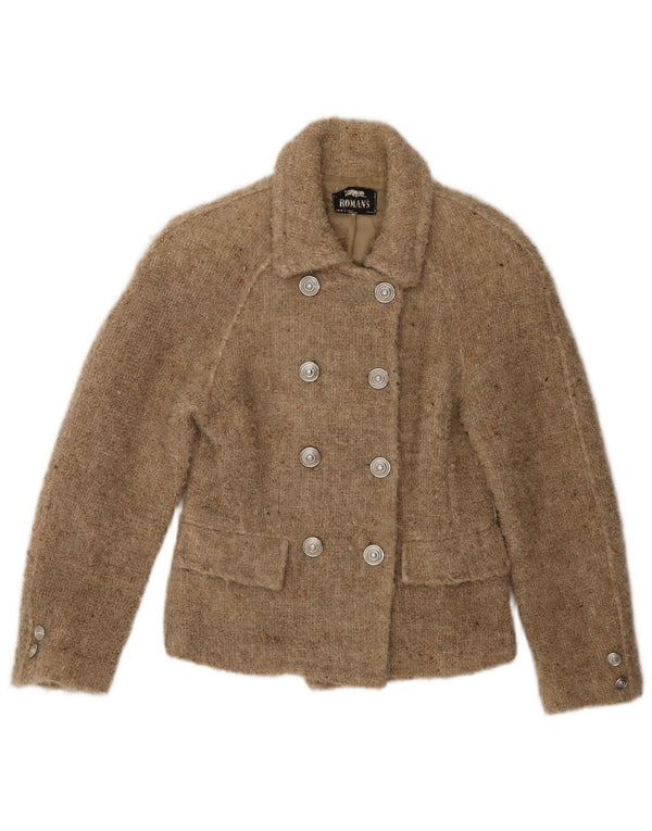 Płaszcz damski Roman's Pea Coat UK 10 Small, beżowy, wełniany