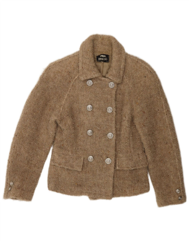 Płaszcz damski Roman's Pea Coat UK 10 Small, beżowy, wełniany