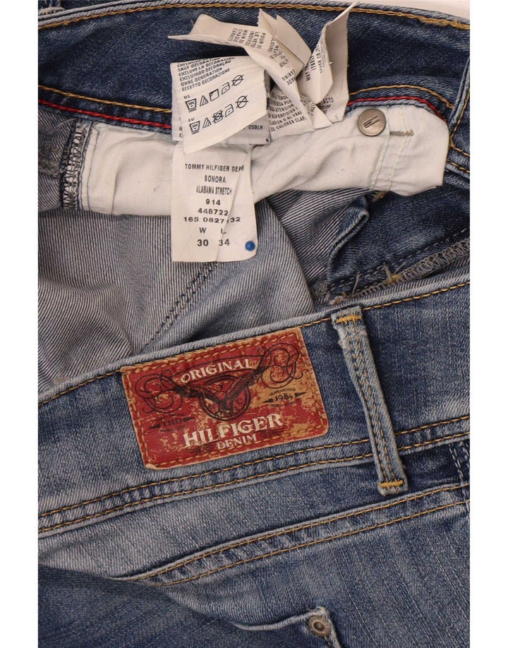 Damskie jeansy Slim Tommy Hilfiger W30 L29 Niebieskie bawełniane