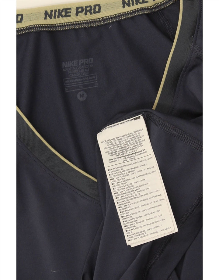 Damska koszulka Nike Dri Fit Top UK 12, średni granatowy poliester