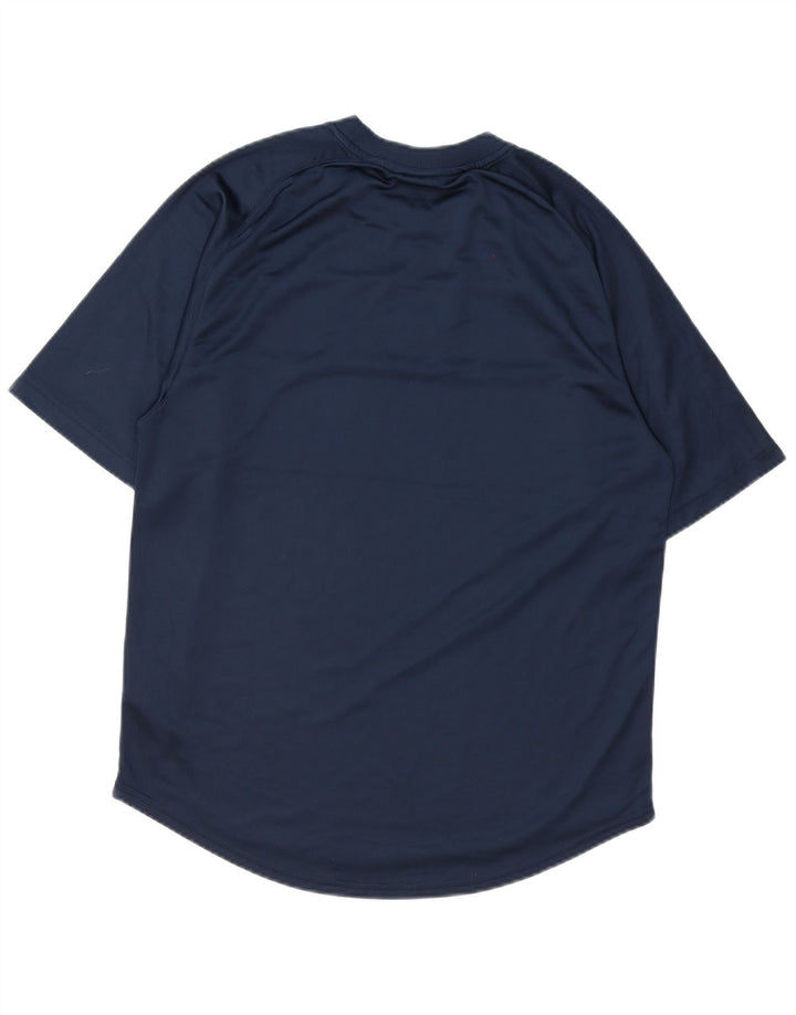 T-shirt męski Nike, duży, granatowy, poliester