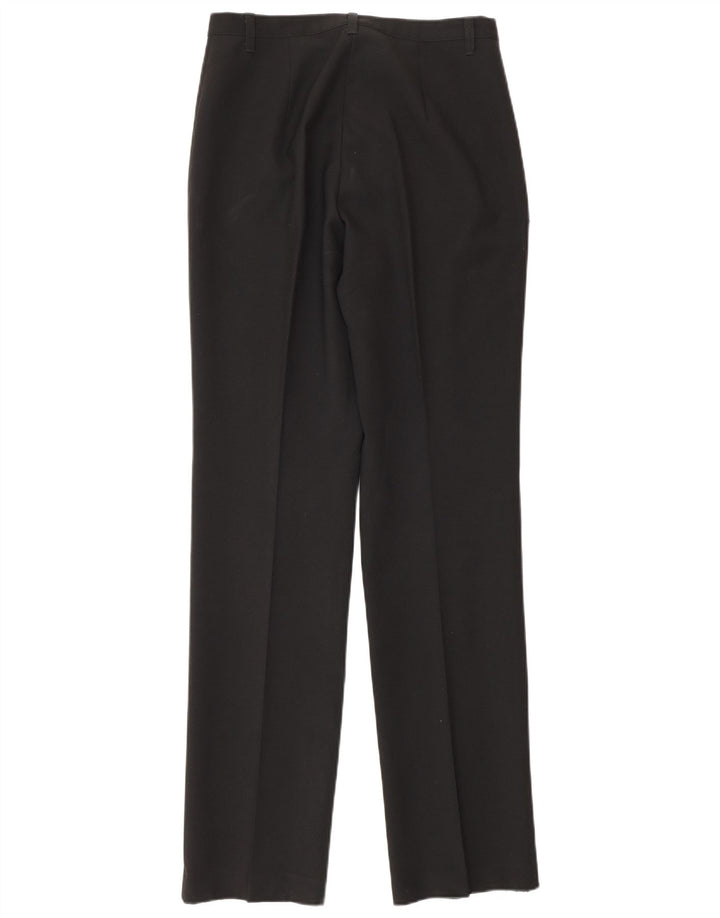 Damskie proste spodnie garniturowe Benetton W28 L32 czarne