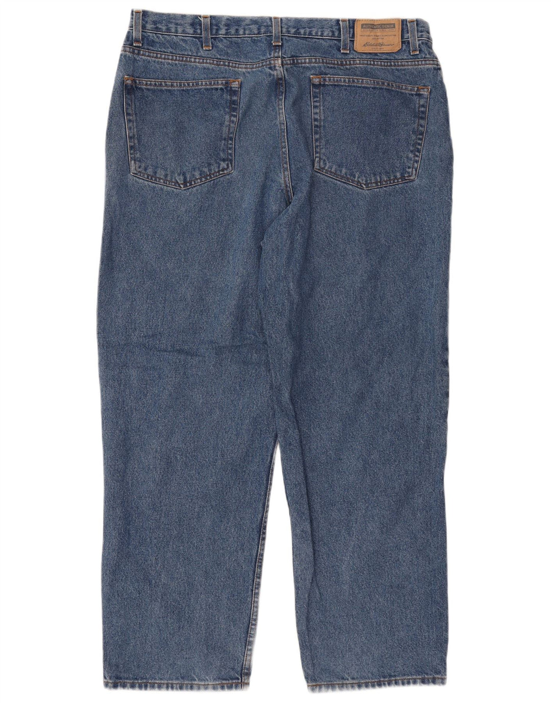 Męskie luźne dżinsy Eddie Bauer W38 L30 Niebieskie bawełniane