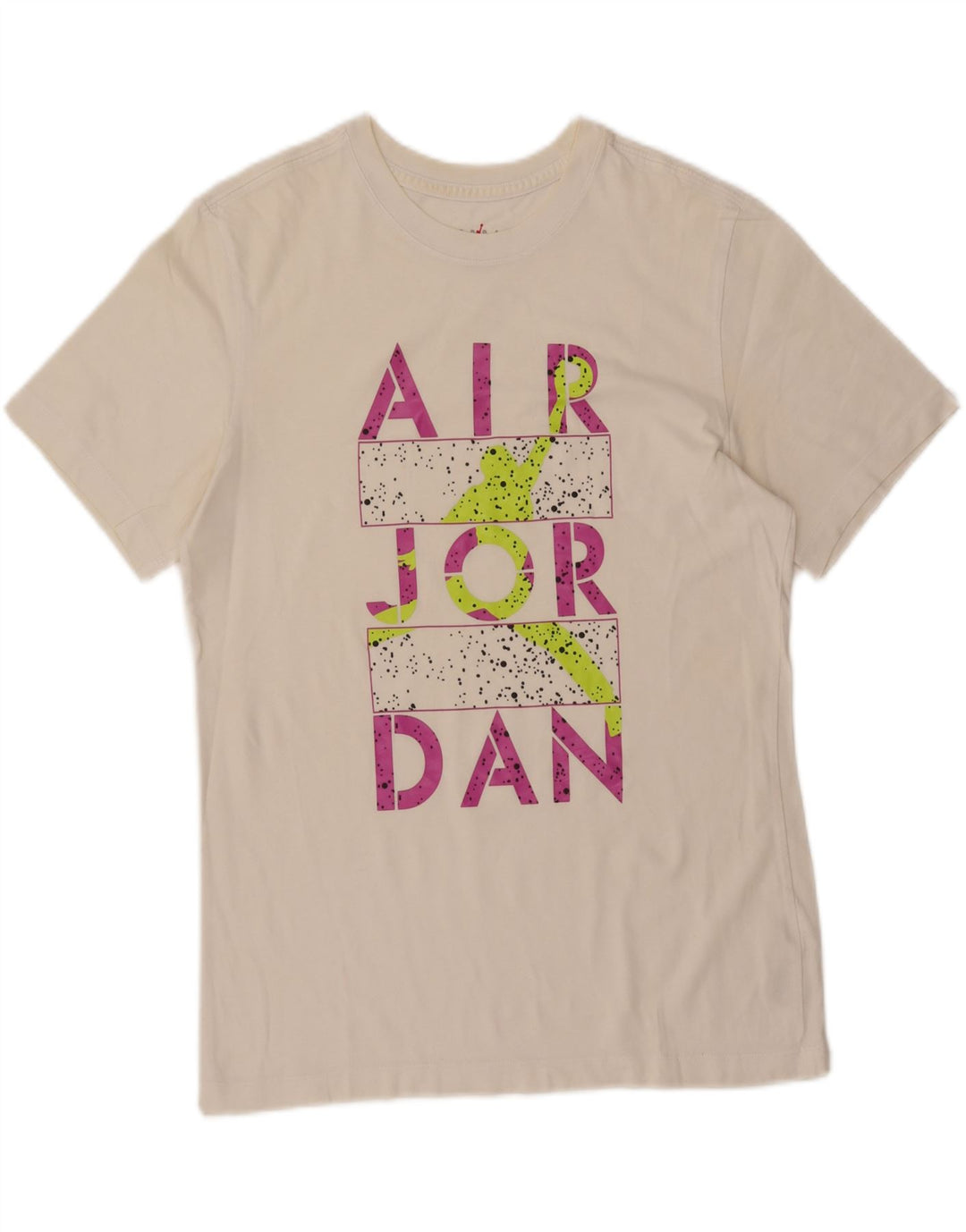 Męski T-shirt z grafiką Jordan, średni biały bawełniany