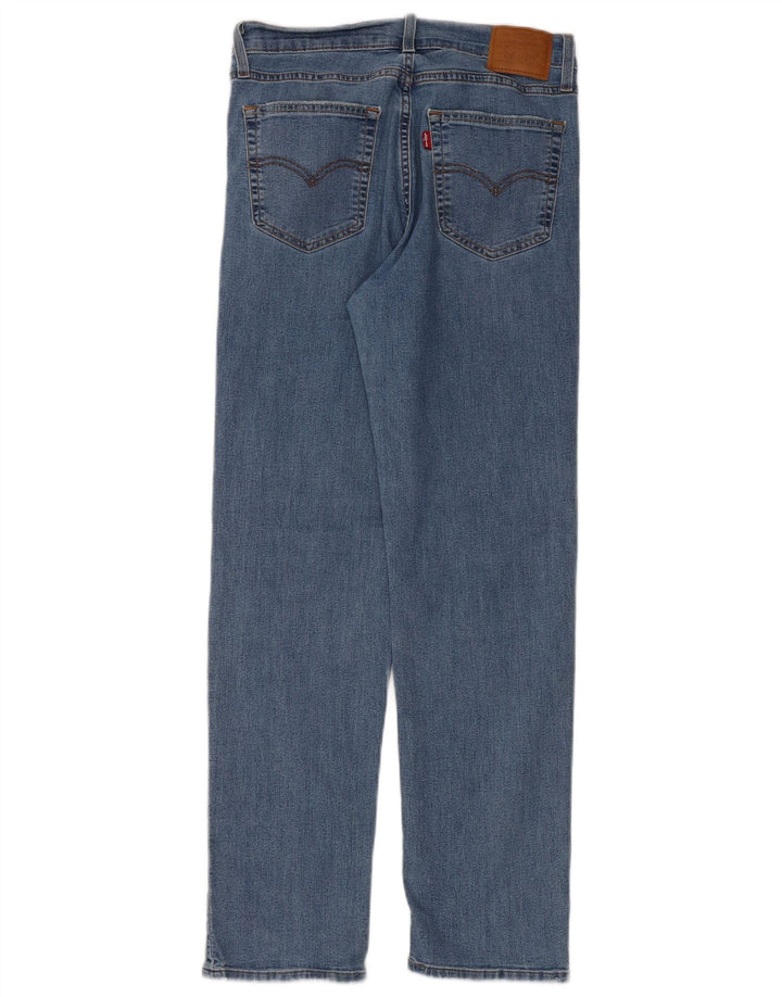 Damskie jeansy Levi's 724 z wysokim stanem i prostym W29 L30 Niebieskie