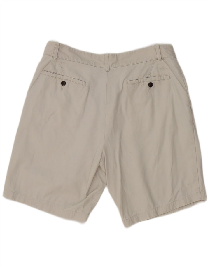 Męskie spodenki chino w kolorze khaki Dockers W34, duże, szare, bawełniane