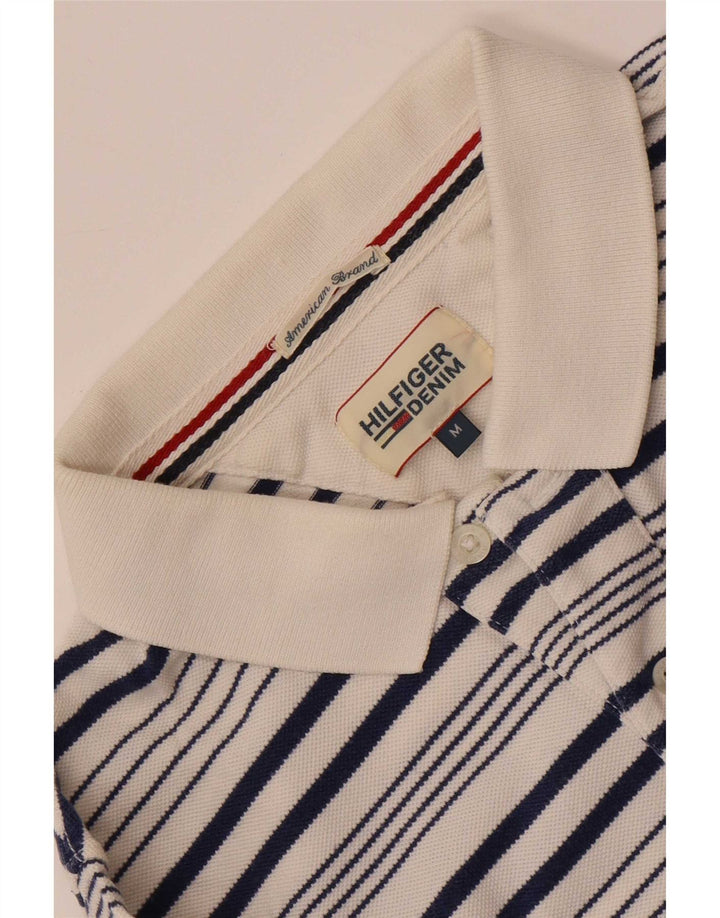 Męska koszulka polo Tommy Hilfiger w średnie białe paski
