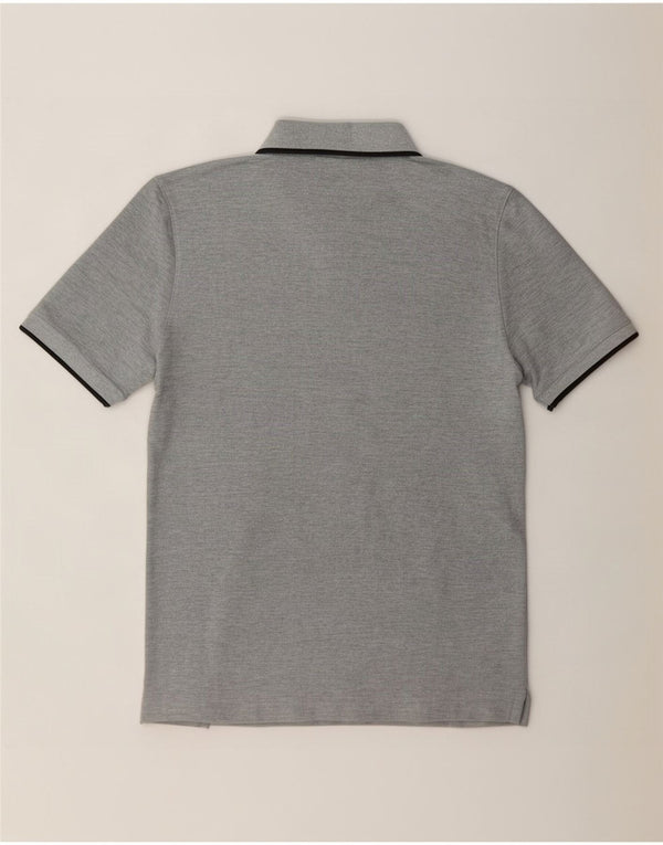 Reebok Mens Polo Shirt XS Grey Flecked Cotton
