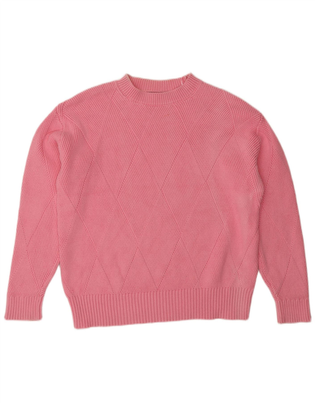 Sweter damski Marks & Spencer z okrągłym dekoltem, UK 14, średni róż