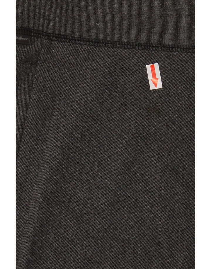Damska spódnica w kształcie litery A Eddie Bauer, średnia W30, szary poliester