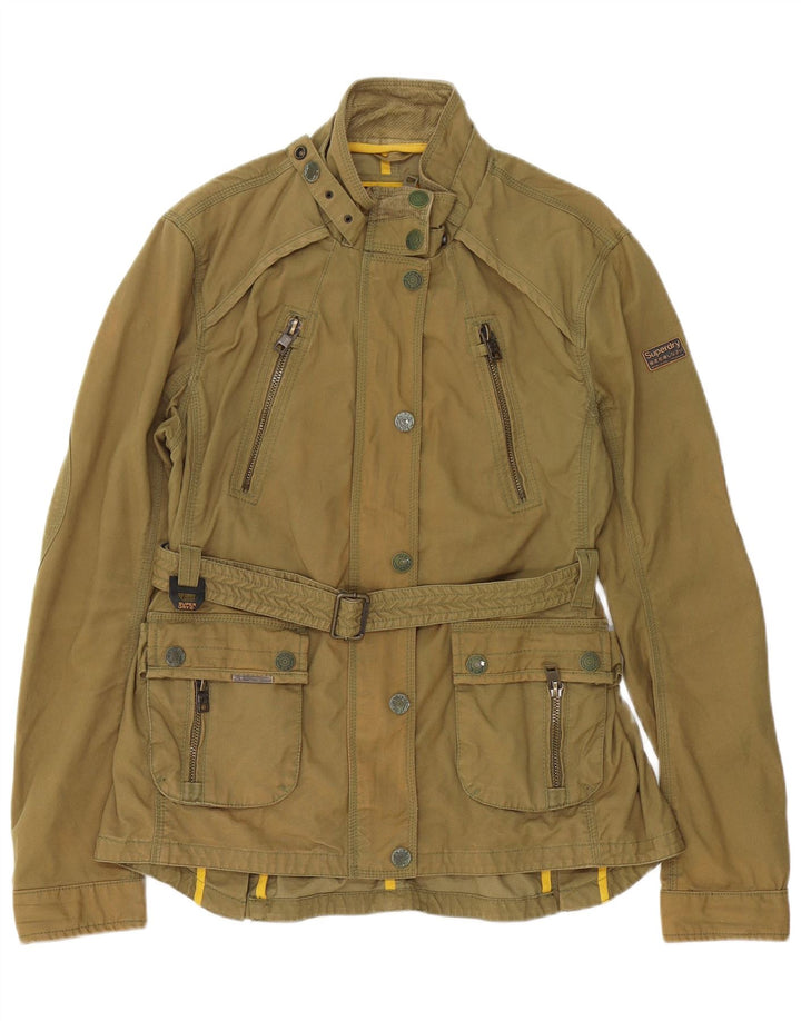 Damska kurtka użytkowa Superdry UK 18 XL, bawełniana khaki