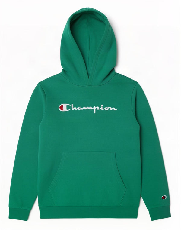 Dziewczęca bluza z kapturem Champion Graphic 13-14 lat XL, zielona bawełna