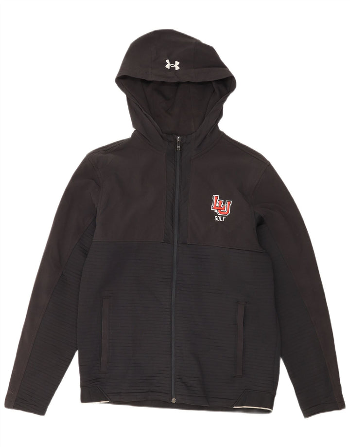 Męski sweter z kapturem i zamkiem Under Armour, średni czarny