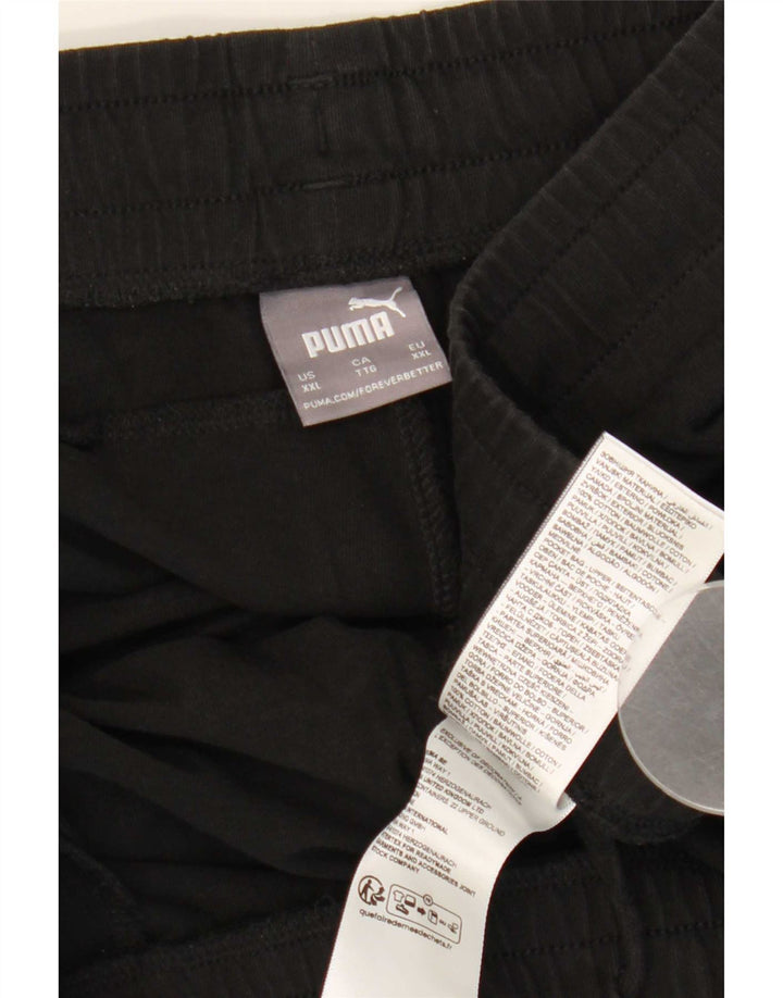 Męskie spodenki sportowe Puma 2XL, czarne, bawełniane