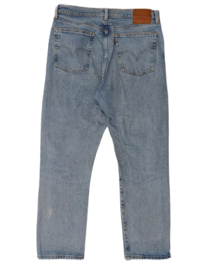 Męskie jeansy Levi's 501 Straight W31 L26 Niebieskie bawełniane