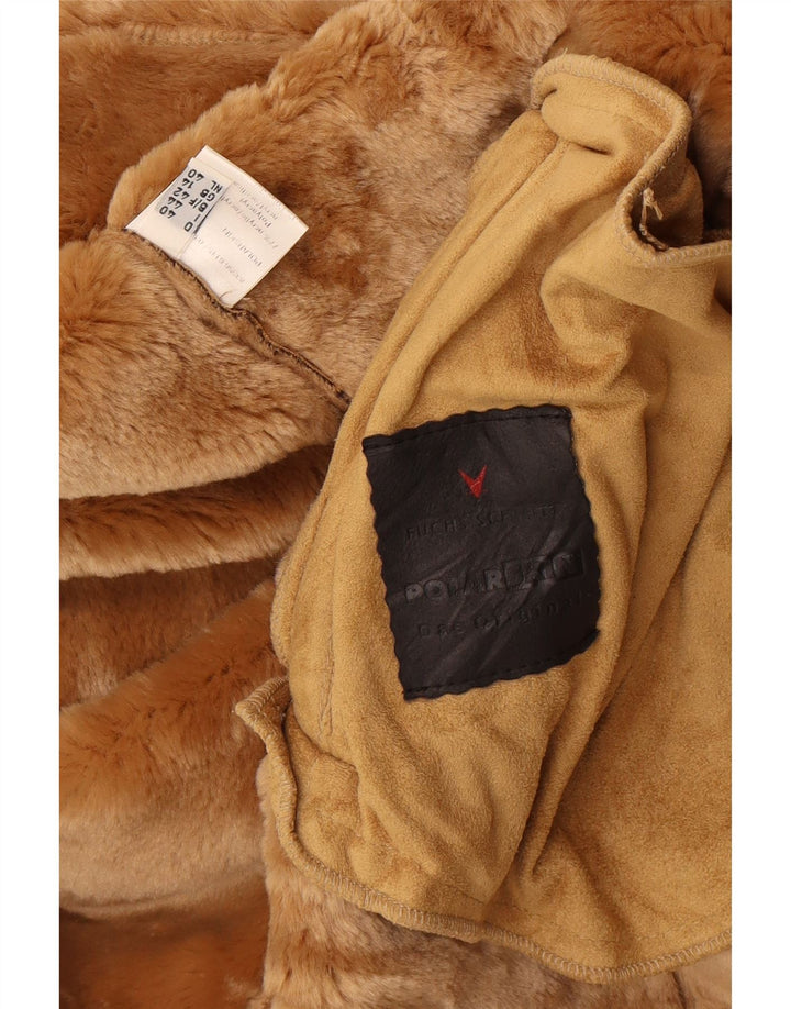 Damska kurtka Sherpa FUCHS & SCHMITT UK 14 w kolorze średniej beżowej skóry polarowej