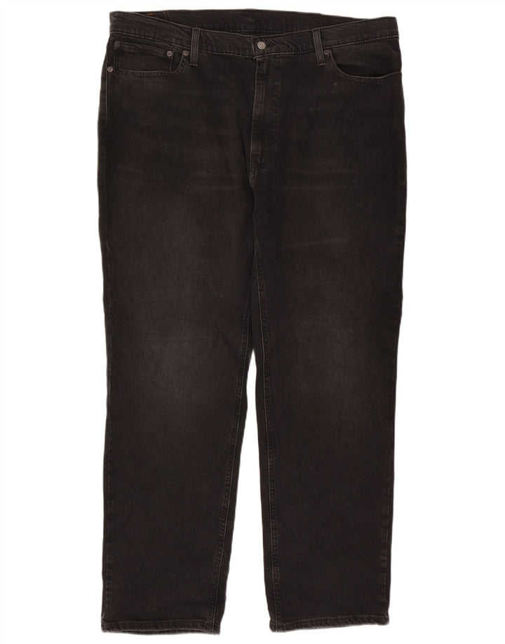 Męskie jeansy Levi's 541 Tapered W40 L32 Czarna bawełna