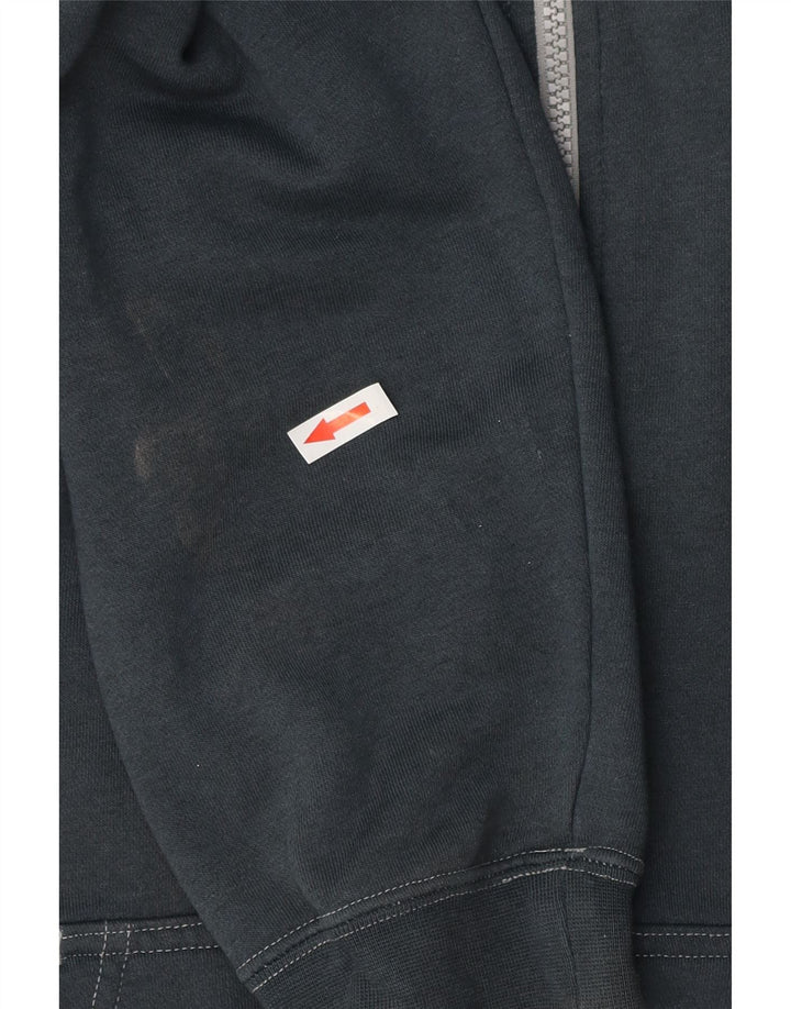 Męski sweter z kapturem i zamkiem błyskawicznym Nike, duży, granatowy, bawełniany