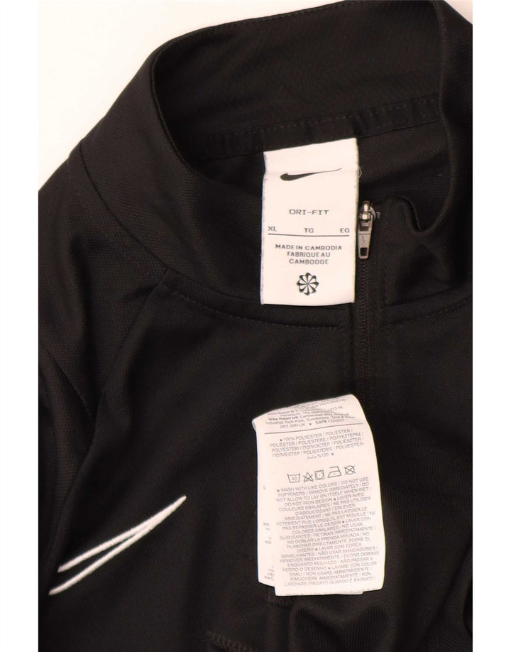 Męska kurtka dresowa Nike Dri Fit XL, czarna, poliestrowa