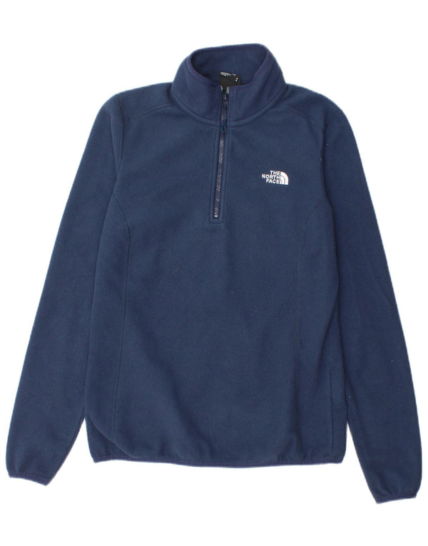 Damski sweter polarowy The North Face z zamkiem błyskawicznym UK 12, średni granatowy