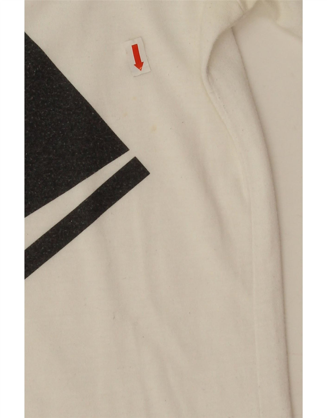 Damska koszulka oversize z grafiką Nike, UK 6 XS, biały poliester