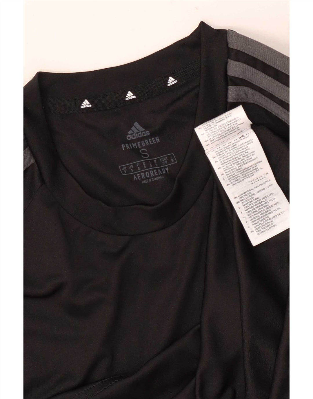 Męska koszulka Adidas Aeroready Top, mała, czarna, z poliestru
