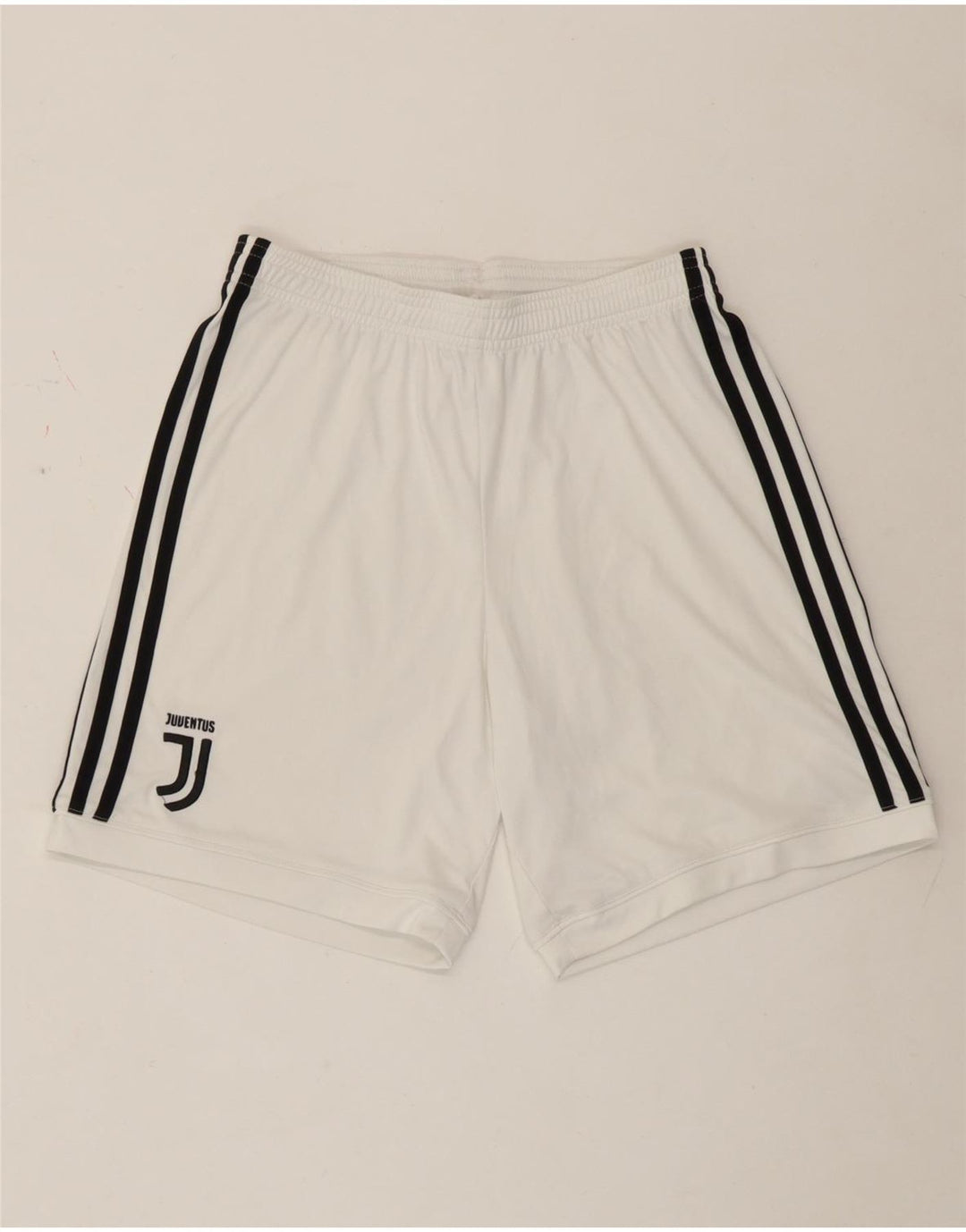 Damskie spodenki sportowe Adidas Juventus UK 8, małe, białe, poliestrowe