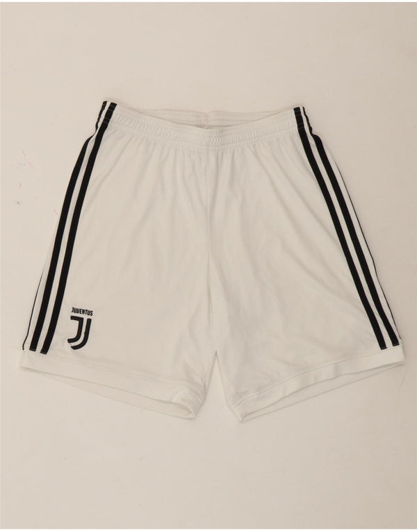 Damskie spodenki sportowe Adidas Juventus UK 8, małe, białe, poliestrowe