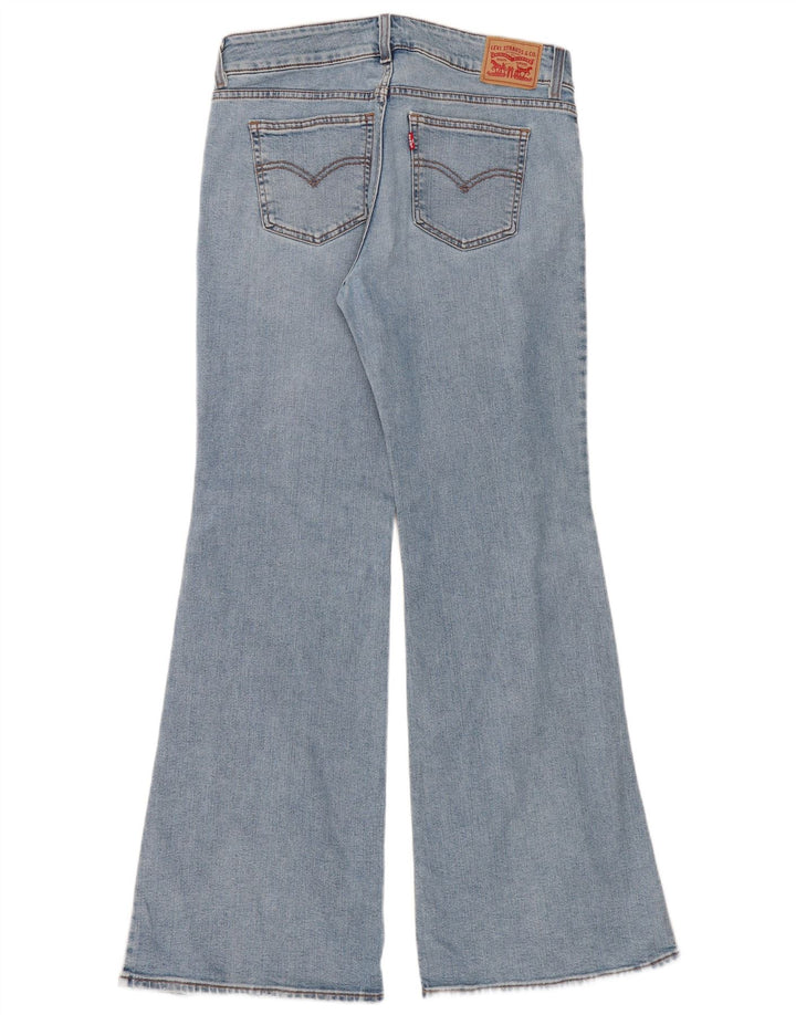 Damskie jeansy Levi's Super Low Flared W31 L34 Niebieskie bawełniane
