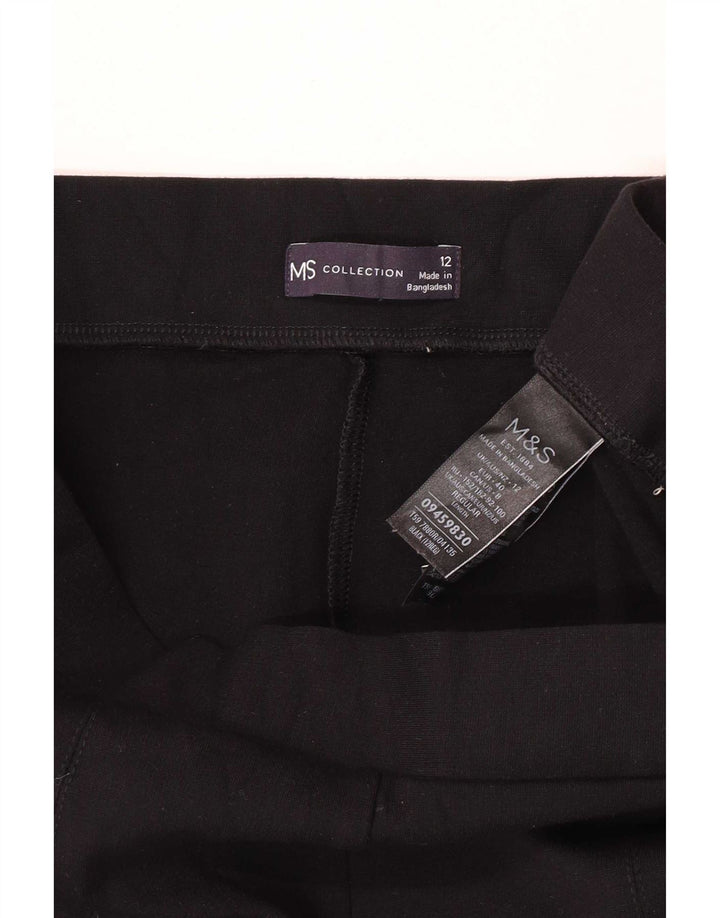 Legginsy damskie Marks & Spencer UK 12, średnia czarna wiskoza