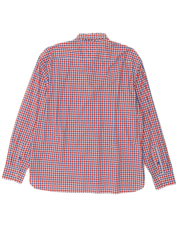 Koszula męska Tommy Hilfiger o dopasowanym kroju 2XL, bawełniana czerwona kratka