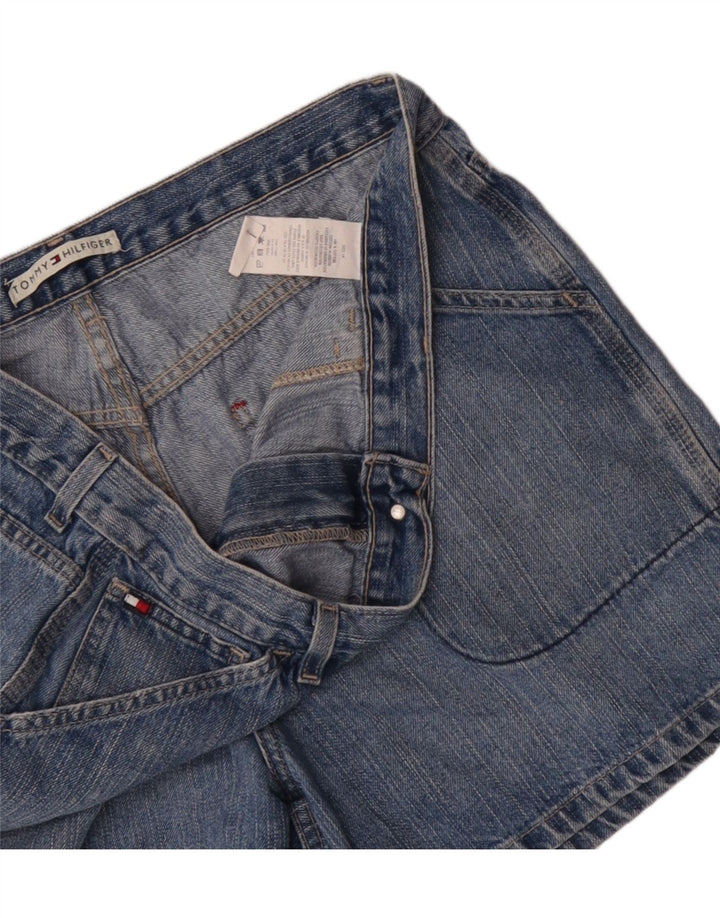 Damskie spodenki jeansowe TOMMY HILFIGER US 14 XL W36, niebieska bawełna