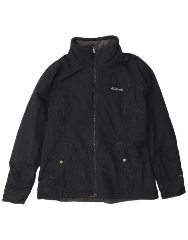 Damska kurtka wiatrówka Columbia Omni-Shield UK 18 XL, czarny nylon