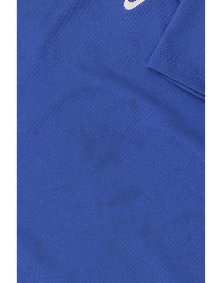 T-shirt chłopięcy Nike Dri Fit, 10-11 lat, średni niebieski poliester