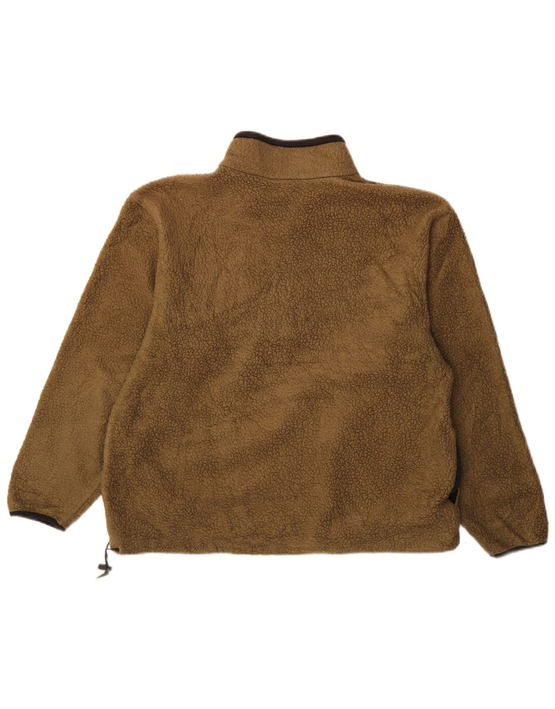 L.L.Bean Męski sweter polarowy z zamkiem błyskawicznym, duży, khaki