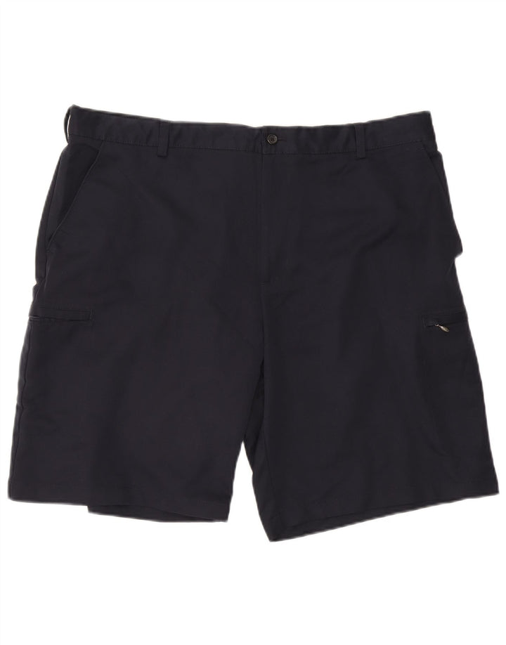 Męskie spodenki cargo Izod Classic W40 XL Granatowy poliester