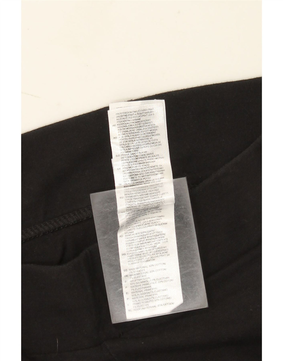 Legginsy Damskie Adidas UK 10 Małe Czarne Bawełniane