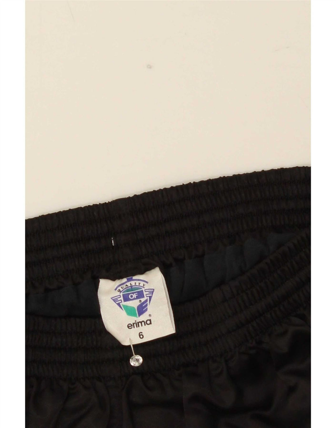 Damskie spodenki sportowe Erima UK 6 XS, czarny poliester